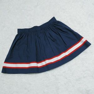 Gymboree navy red white skirt size 6. . :Box B-01: